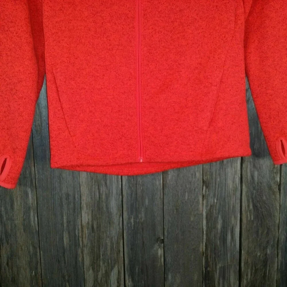 Old‎ Navy Active L Pullover full Zip Top 10 12 Girls Hood Hoodie Bright Coral